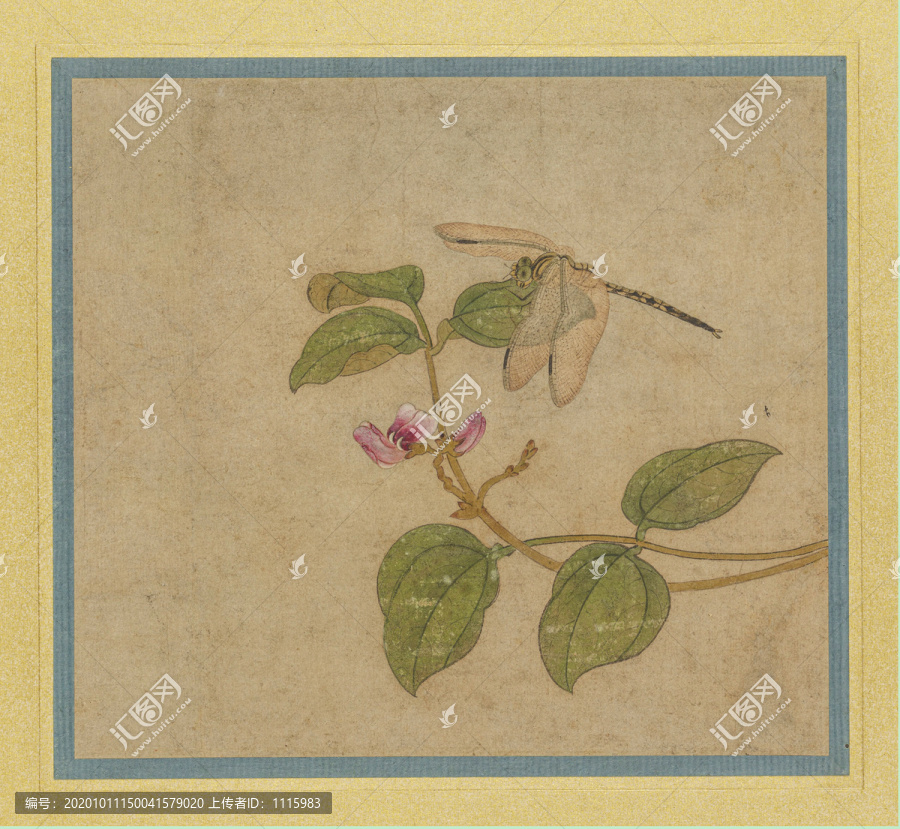 王淵蜻蜓圖筆耕園