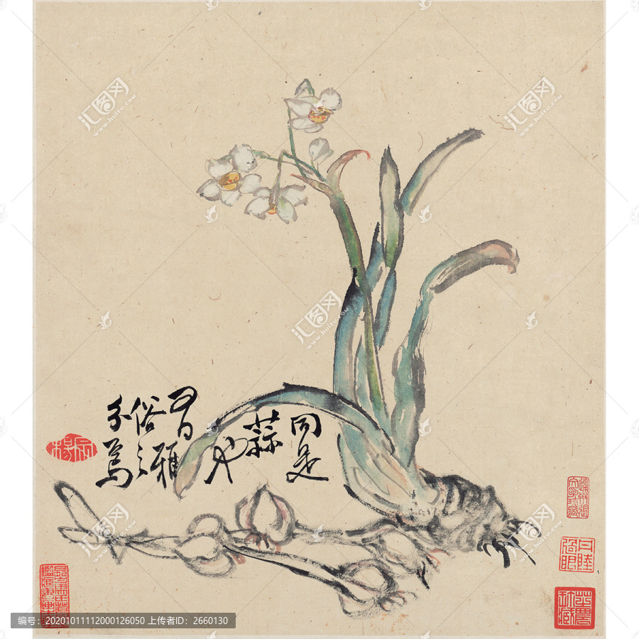 李鱓花卉國(guó)畫
