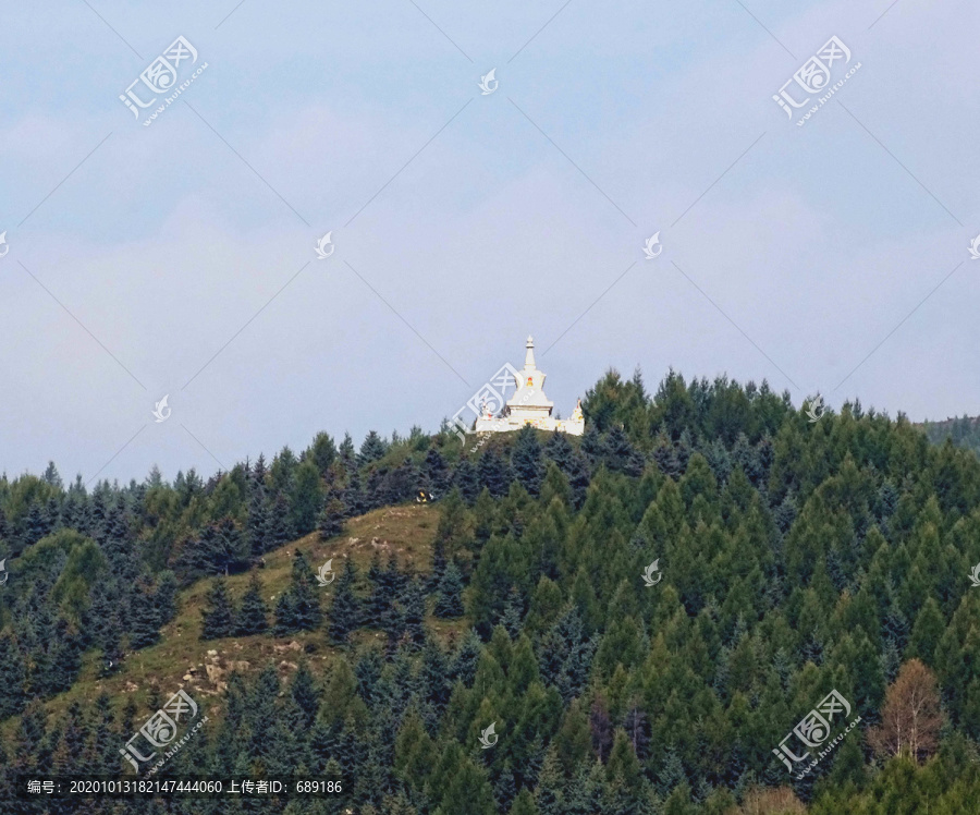 高山佛塔