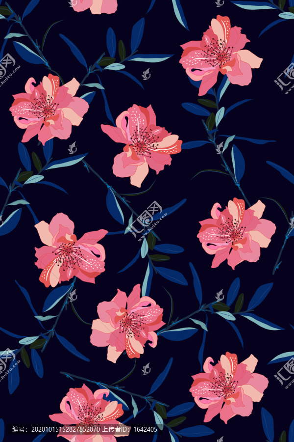 花卉小碎花圖案