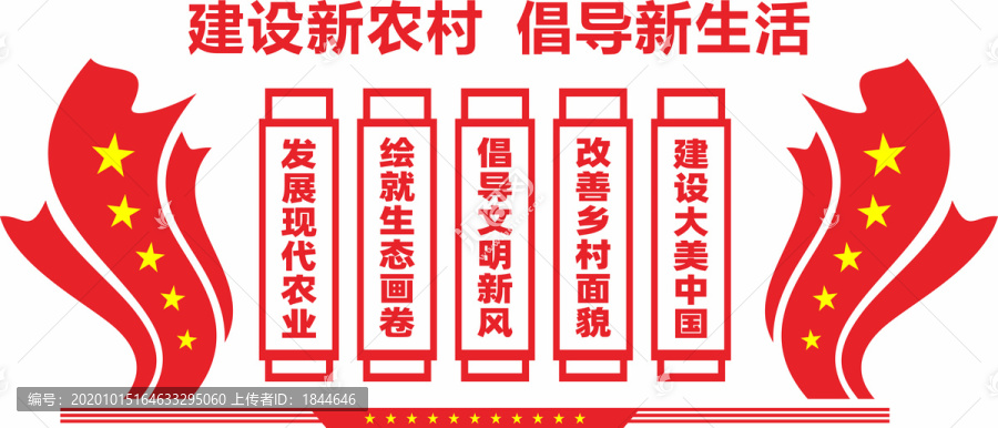 建設新農村文化墻