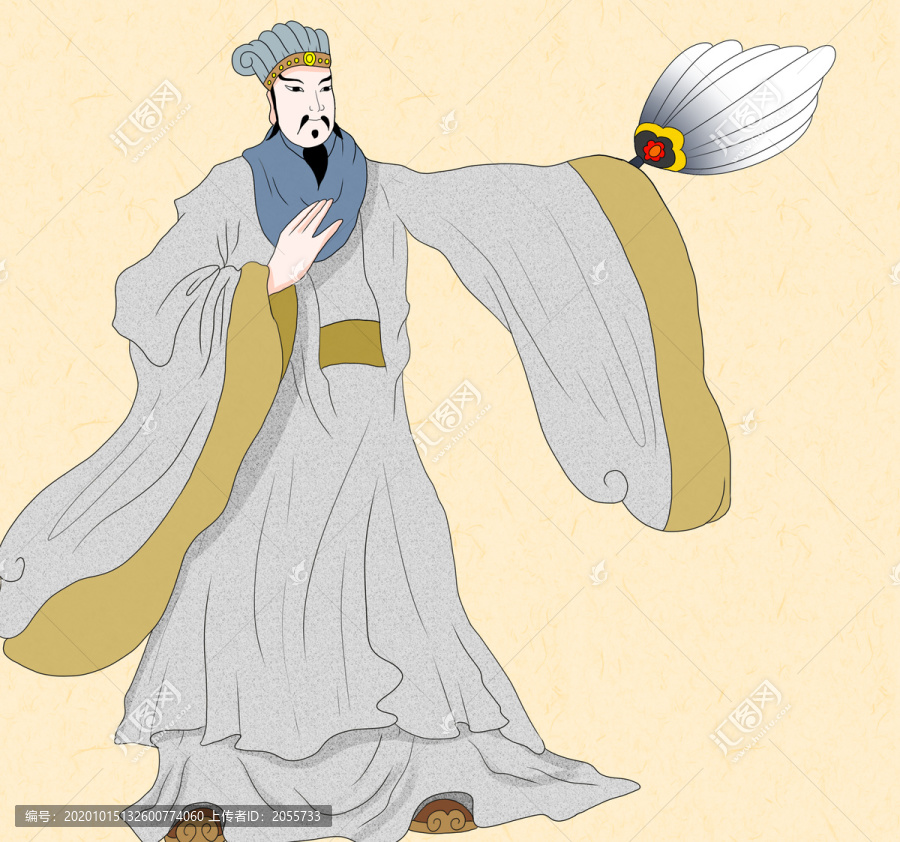 諸葛亮插畫