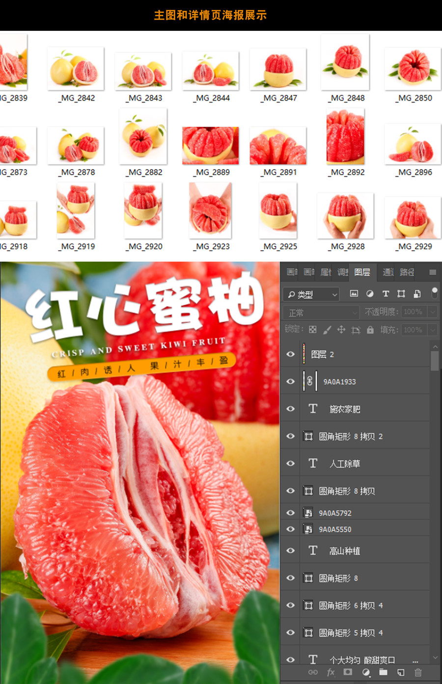 紅心蜜柚詳情