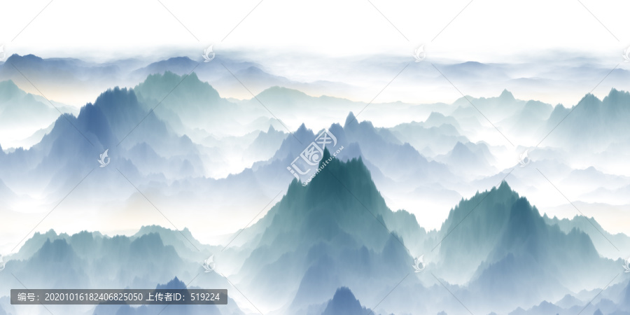 新中式山水畫