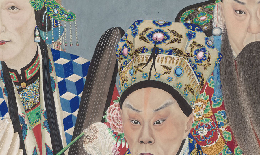 沈蓉圃同光十三絕