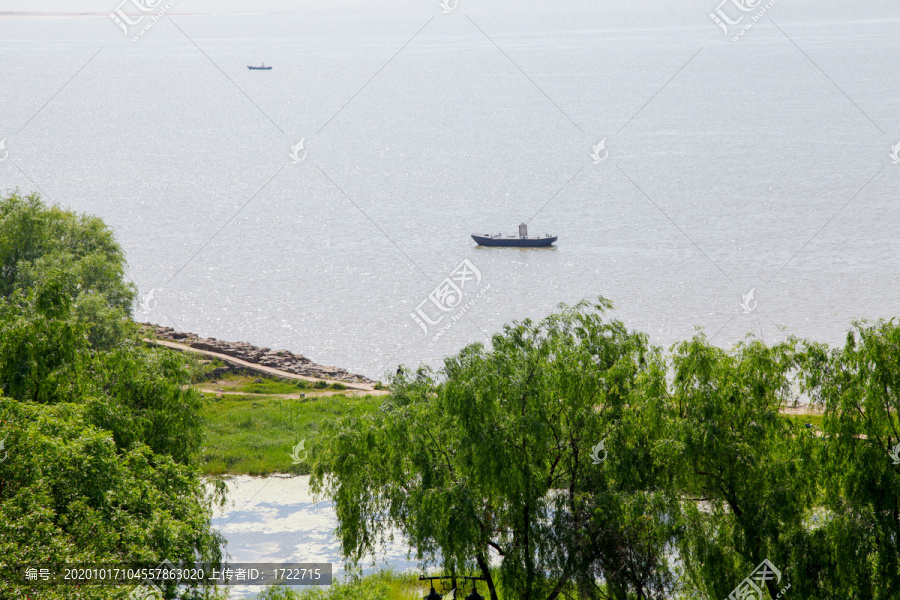 湖景