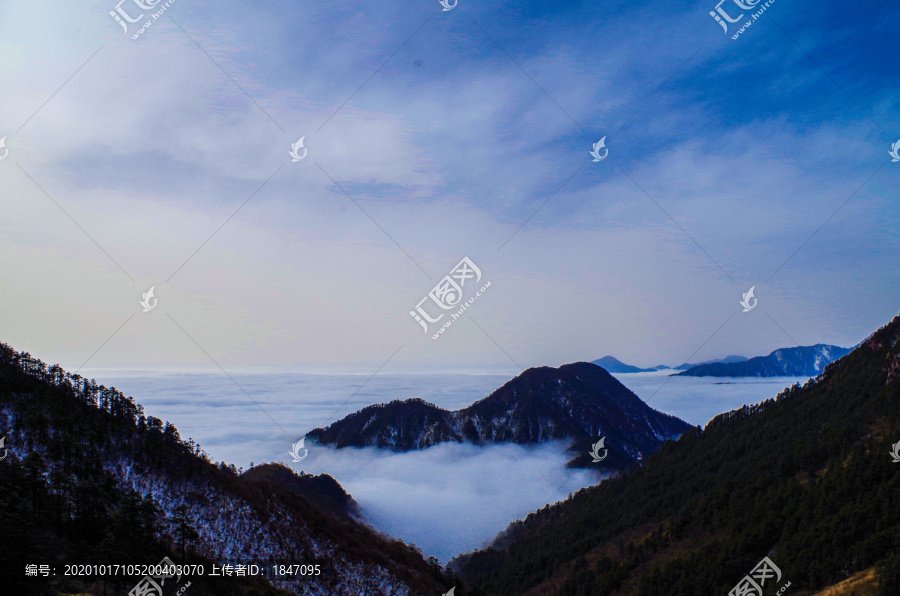 川西西岭风光