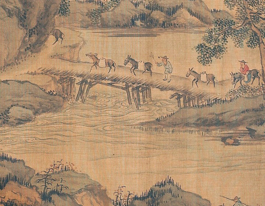 郭熙蜀山行旅圖