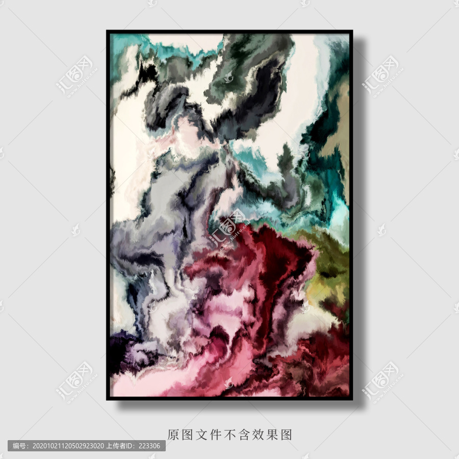 抽象掛畫