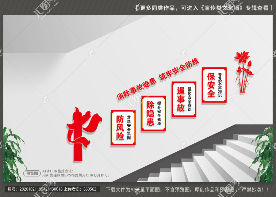 安全生產(chǎn)樓道文化墻