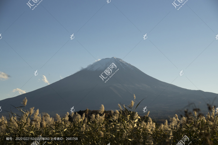 秋天的富士山