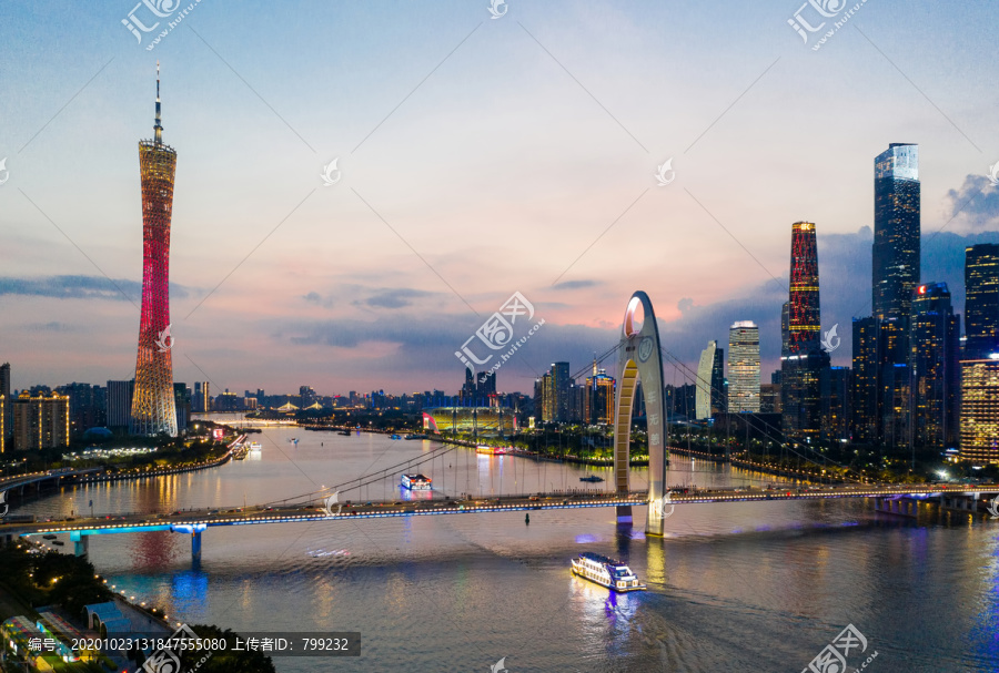 广州城市夜景