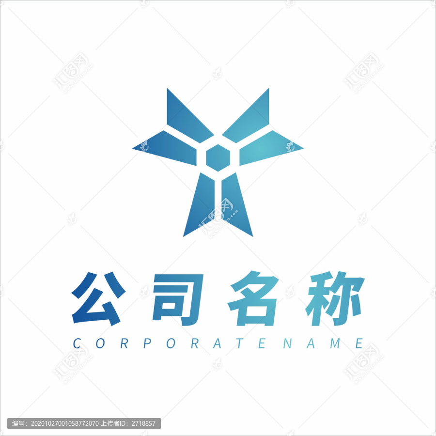 科技公司logo设计