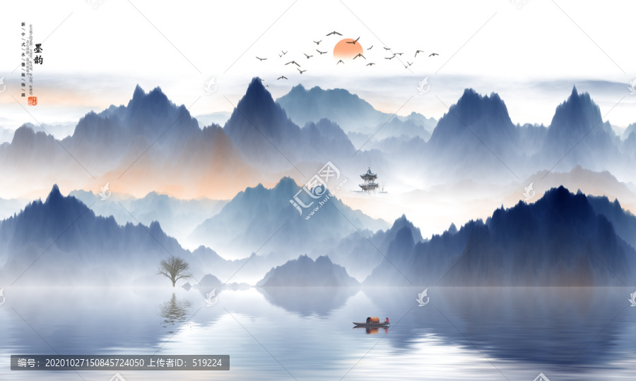 創(chuàng)意山水畫(huà)
