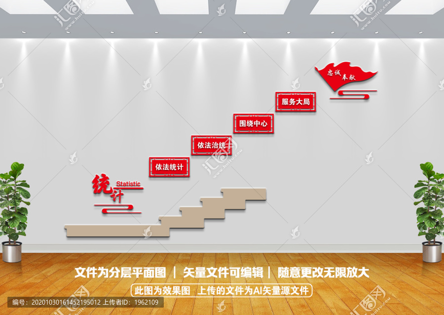 統(tǒng)計(jì)文化墻