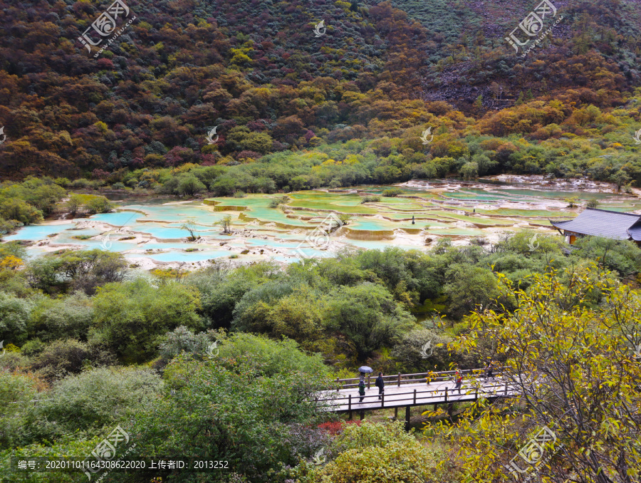 秋季黄龙风景区