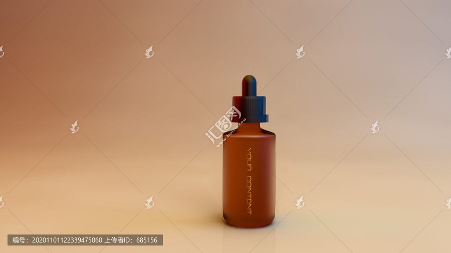 化妝品瓶子滴管瓶樣機(jī)
