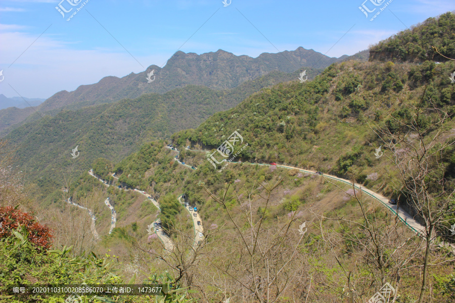 桃岭盘山公路