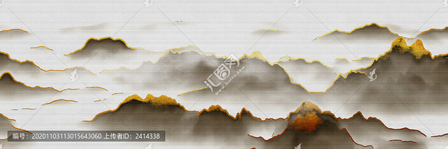 新中式壁畫(huà)
