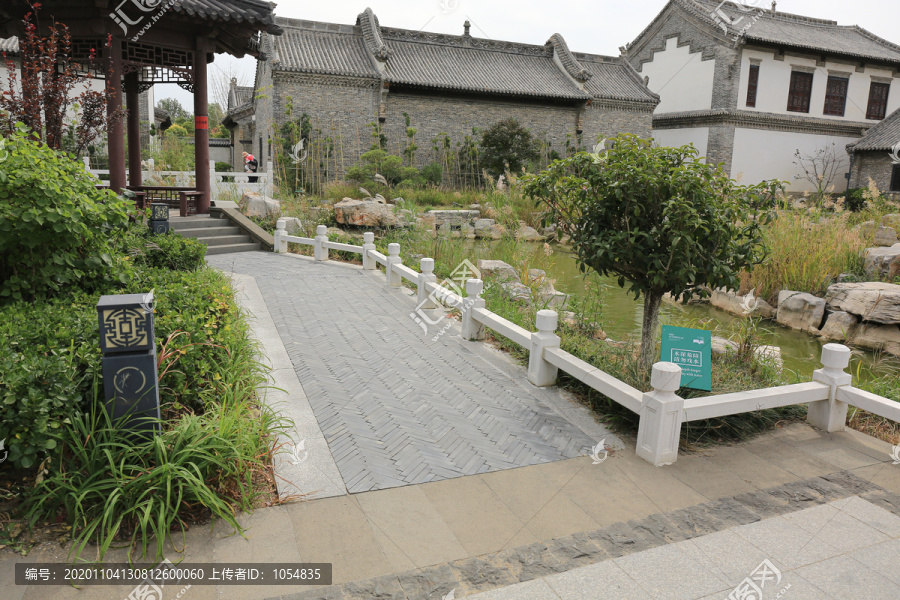 中式园林古建地面