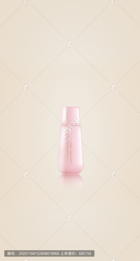 護(hù)膚品套瓶乳瓶樣機