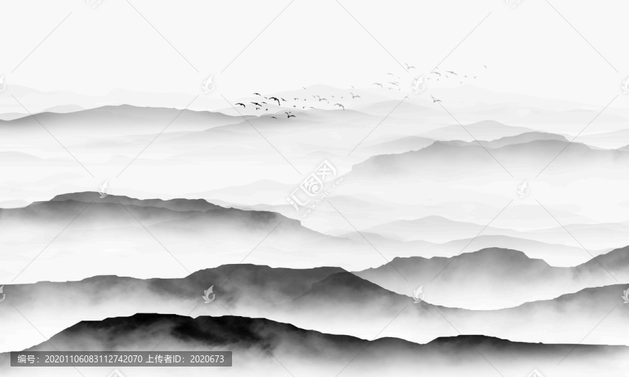 水墨山水