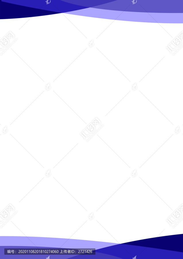 簡(jiǎn)約藍(lán)色模板