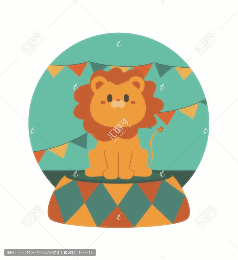 卡通小獅子