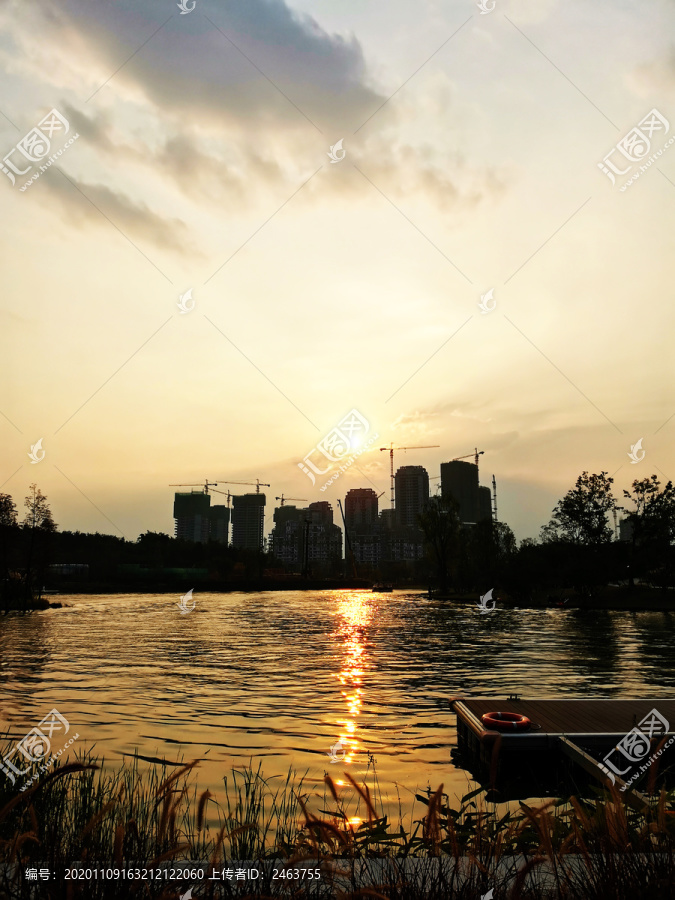 夕陽西下