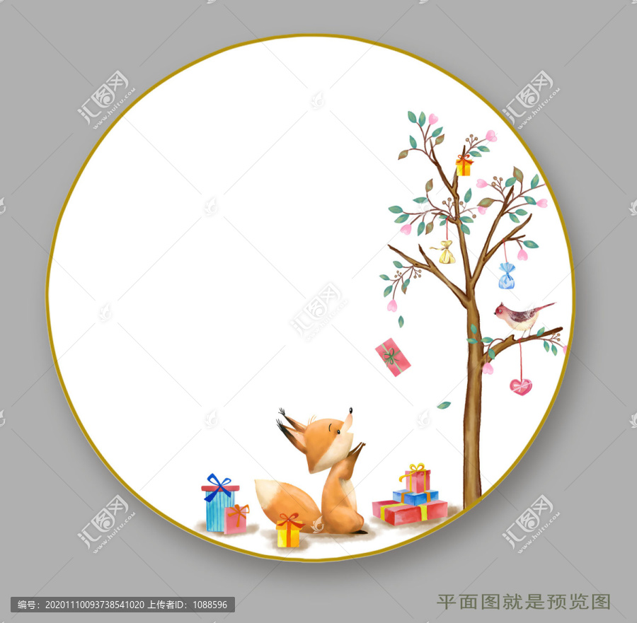 卡通花紙設(shè)計