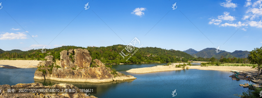 永嘉楠溪江山水高清图全景