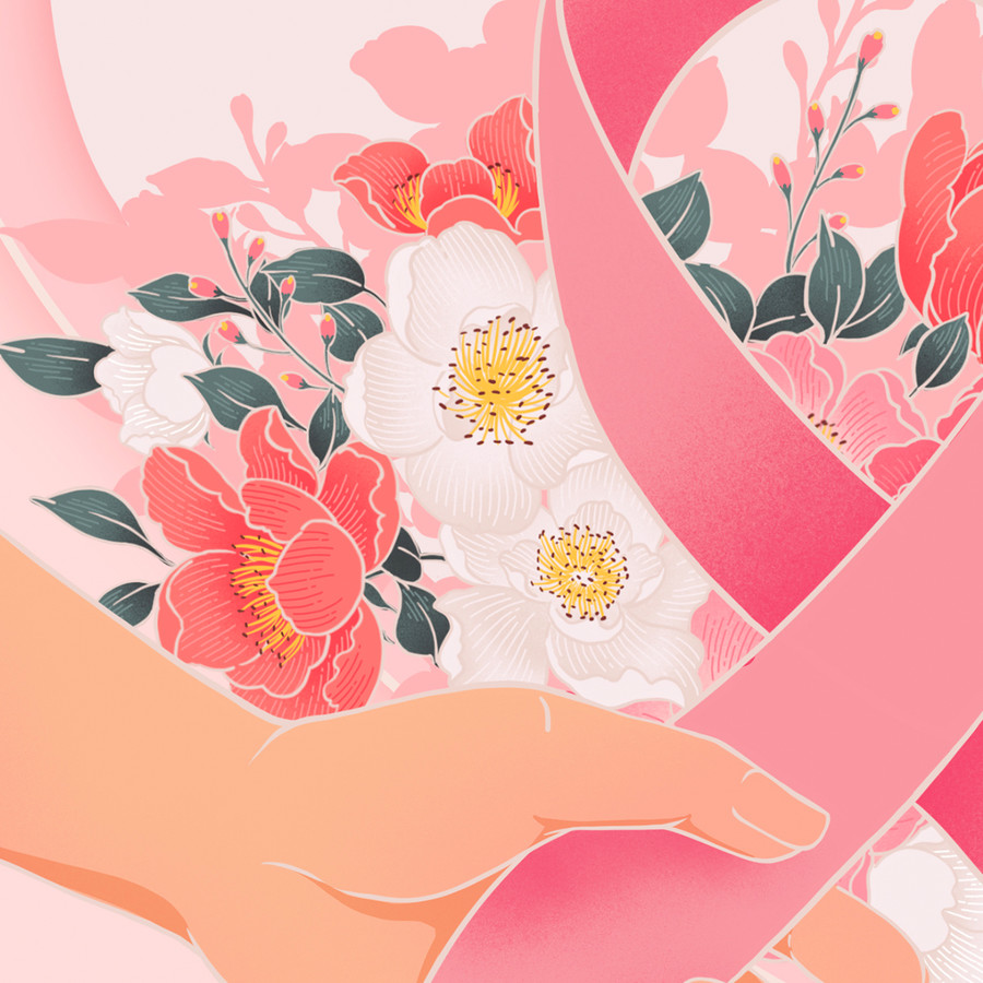 艾滋病日插畫海報(bào)