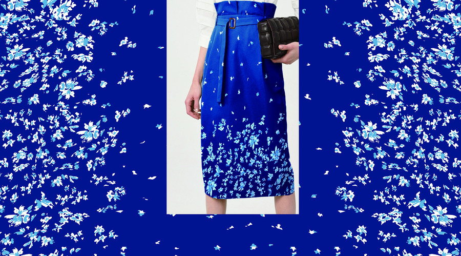 碎花幾何花型素材服裝設(shè)計(jì)