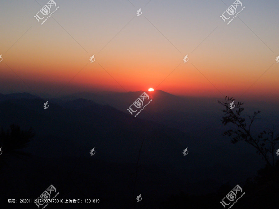 安徽黄山风景区