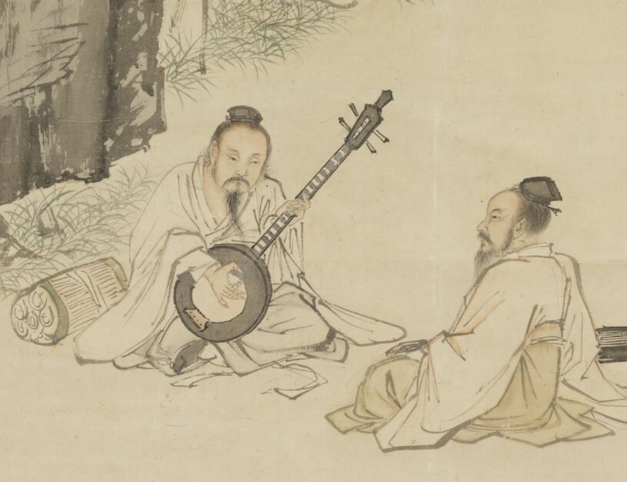 仇英蕉陰結(jié)夏
