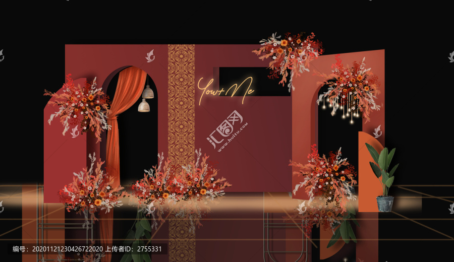 現(xiàn)代簡(jiǎn)約婚禮迎賓