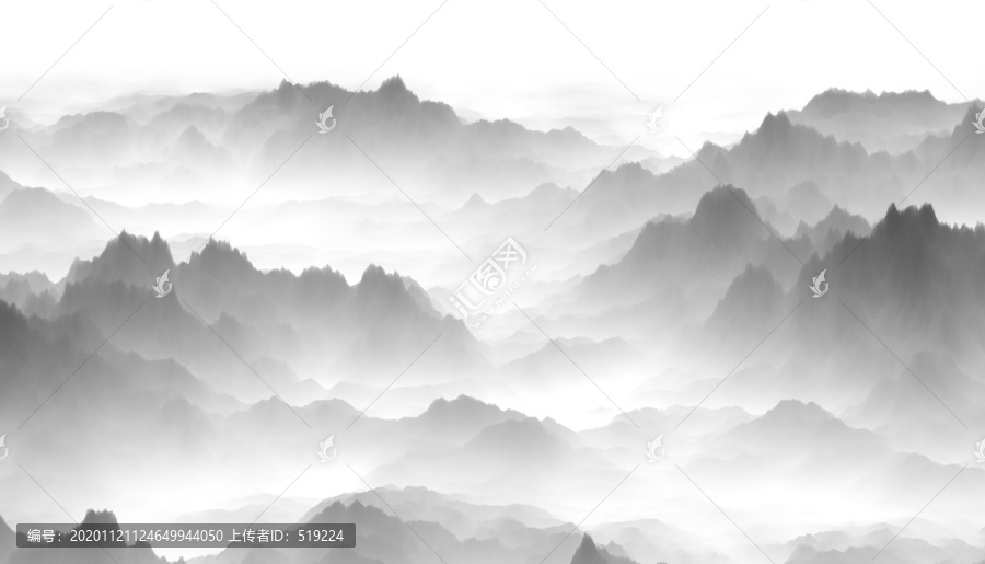 水墨畫山水畫