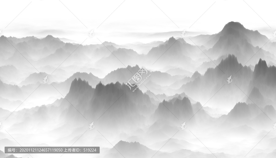 水墨畫山水畫
