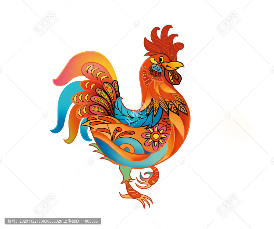 雞插畫