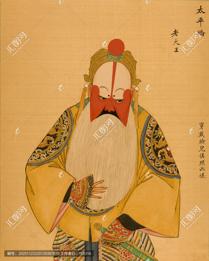 郎世寧老大王臉譜