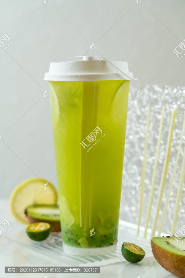 奇异果香茅绿茶