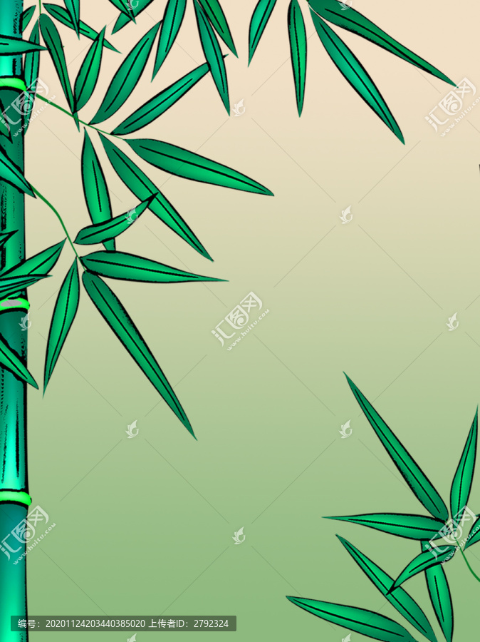 竹子中國風(fēng)背景