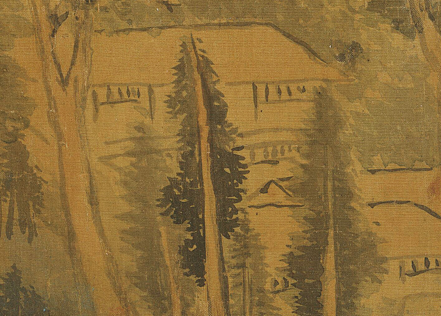 董其昌溪山秋霽圖