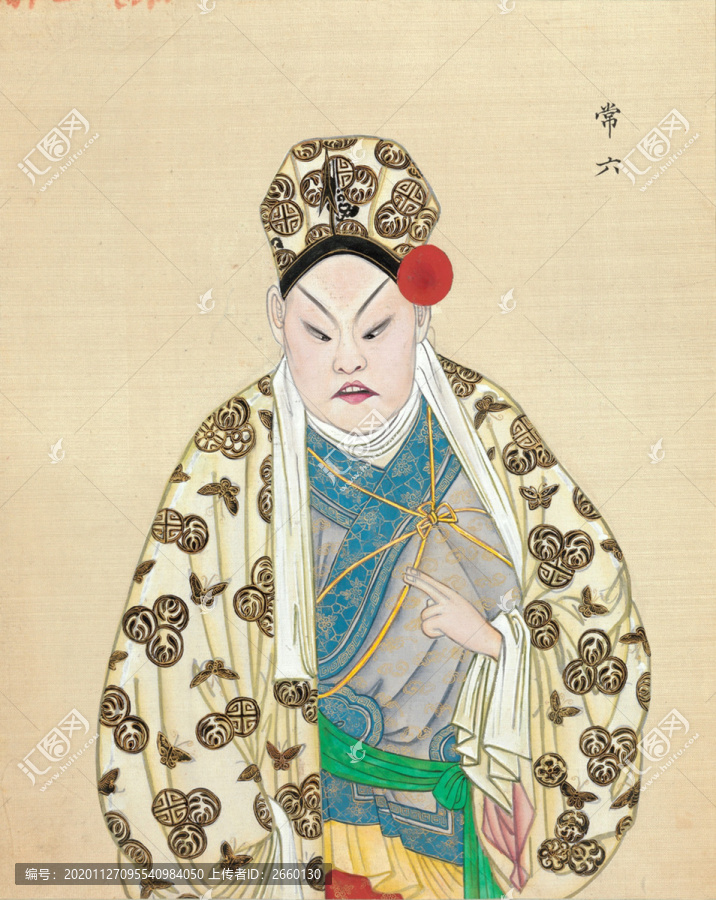 郎世寧常六臉譜