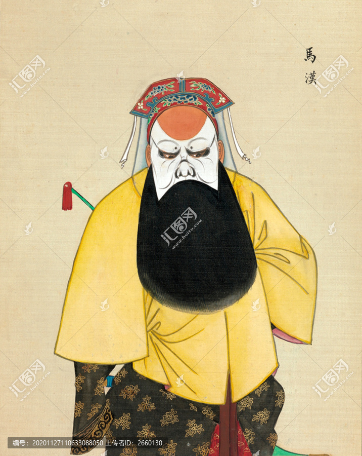 郎世寧馬漢臉譜