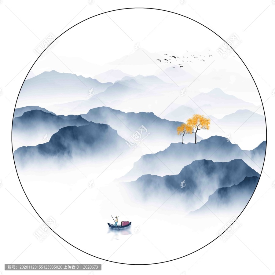 山水國(guó)畫(huà)