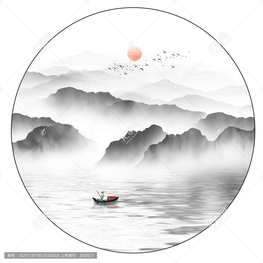 中式山水