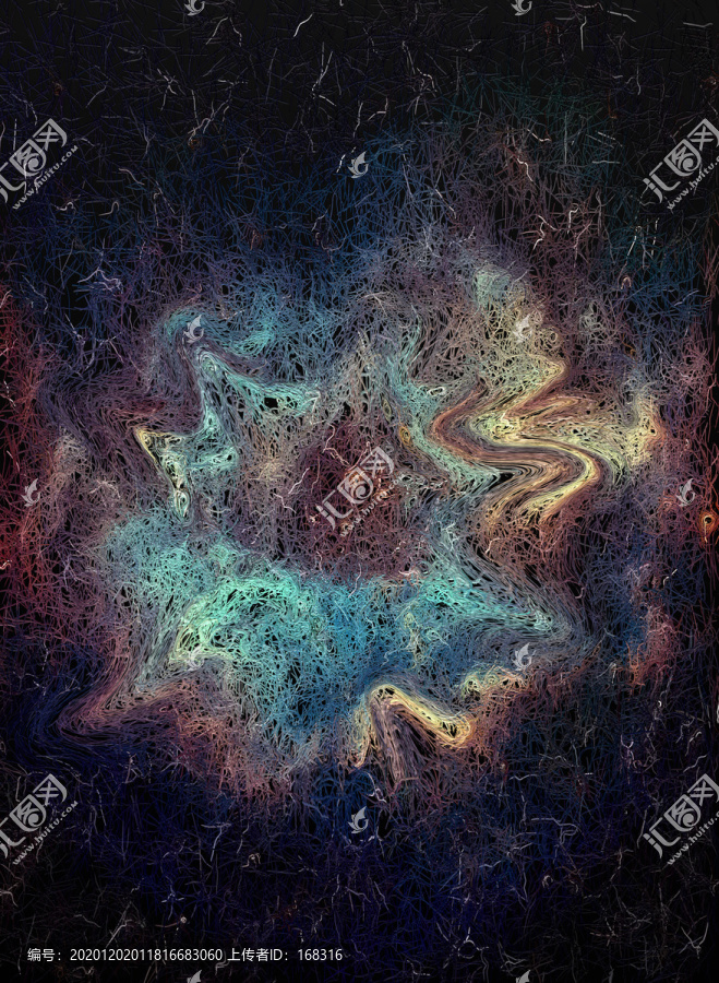 星空創(chuàng)意抽象裝飾畫