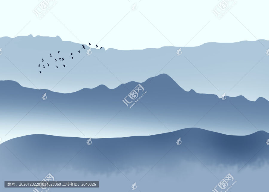 水墨山水