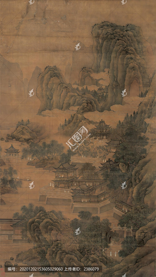 房大年京都萬壽山圖
